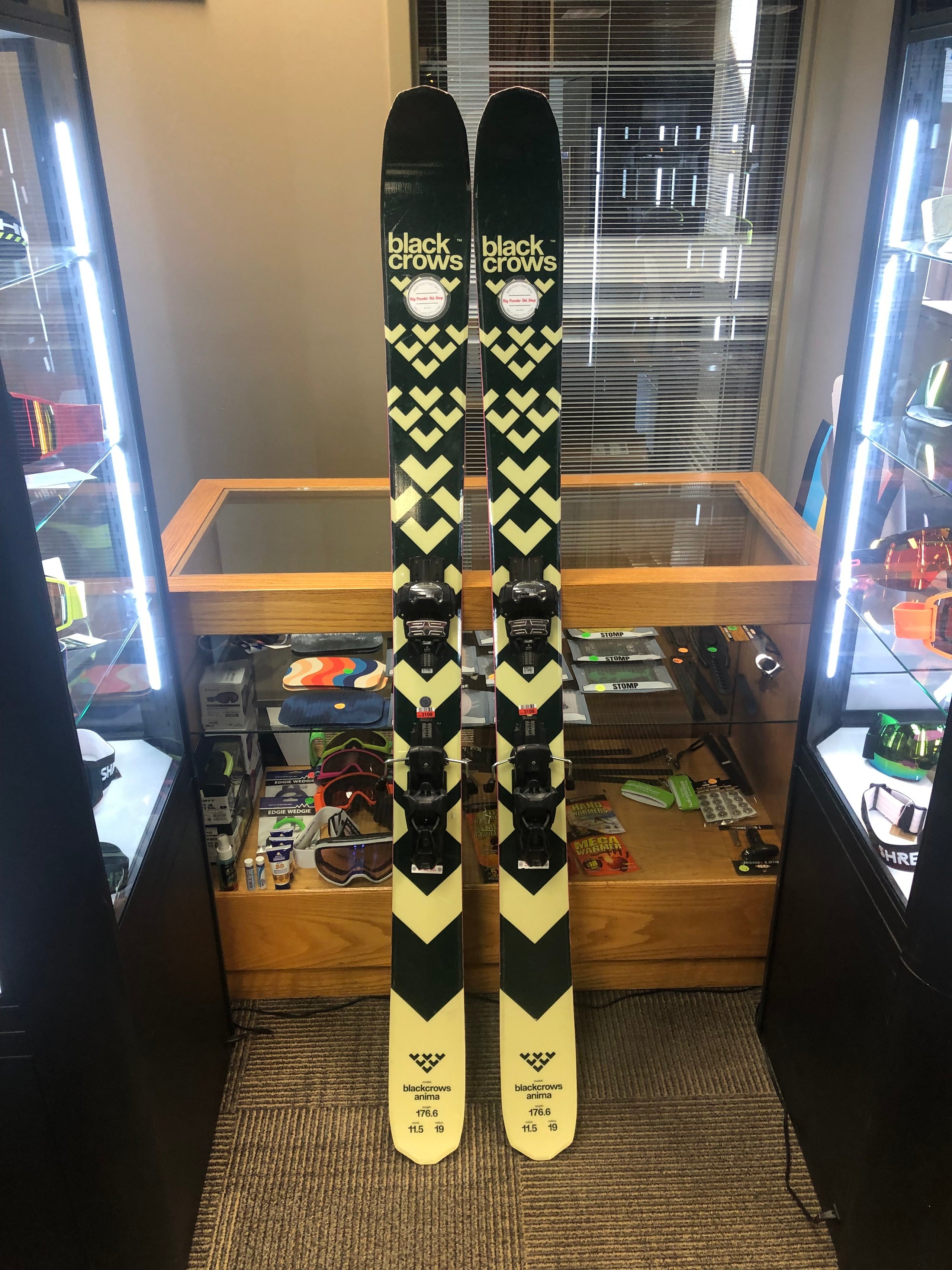 Black Crows Anima 176cm w/ demo bindings | Big Powder Ski Shop
